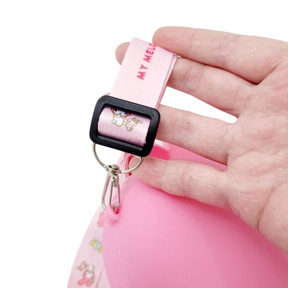 Brand New My Melody Silicone Rubber Crossbody Bag - Picture 5 of 7